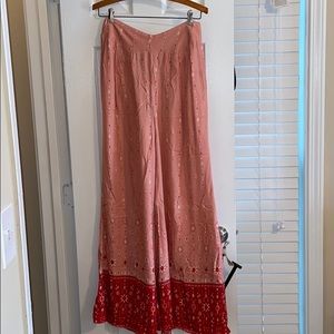 Wide leg party pants. Some Days Lovin brand.